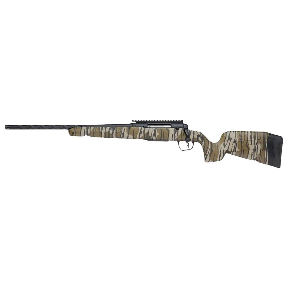 Savage Arms G4 Axis 2 Pro Original Bottomlands LH .30-06 SPFLD 1:10" 5/8x24 20" Heavy Sporter Spiral Fluted Bbl Carbon Steel/Synth BLK Ink Rifle 33326