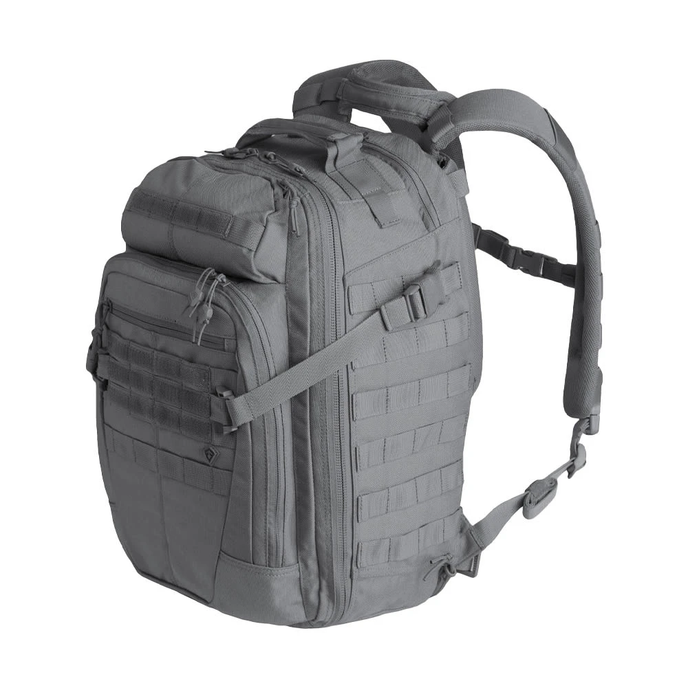 First Tactical Specialst 1 Day 36L Wolf Grey Backpack w/ Shovel Backboard & YKK Zippers 180005-036-1SZ