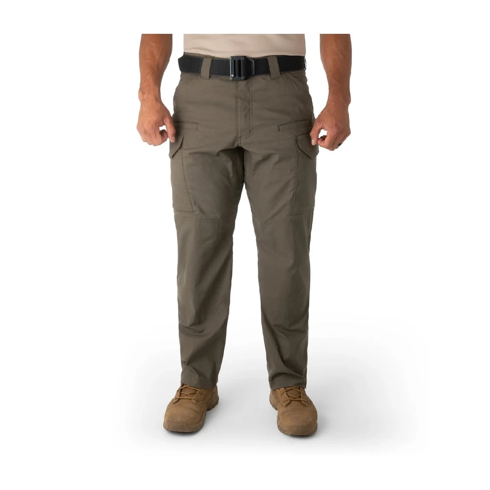 First Tactical Men's V2 Tactical Pants 2-Way Stretch Water Resistant Double-Dyed Ranger Green 114011-610