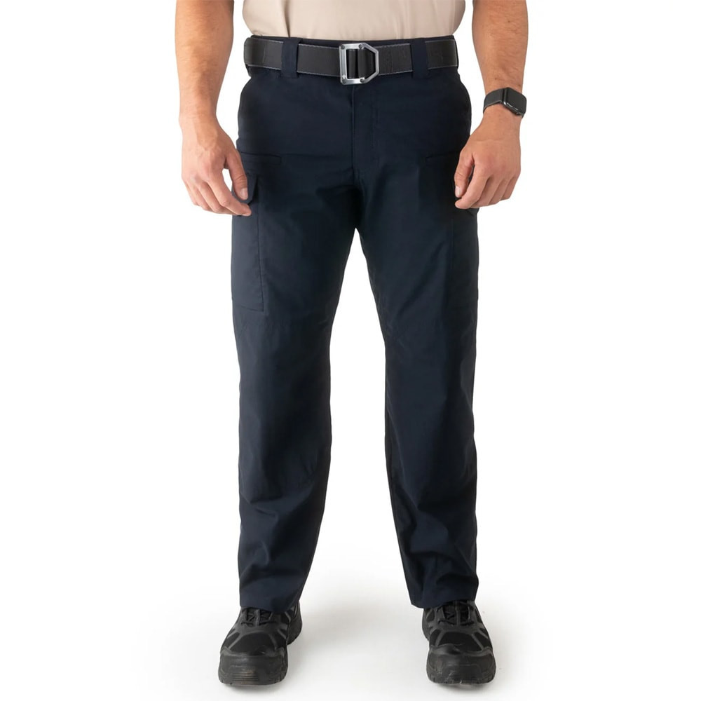 First Tactical Men's V2 Tactical Pants 2-Way Stretch Water Resistant Double-Dyed Midnight Navy 114011-729