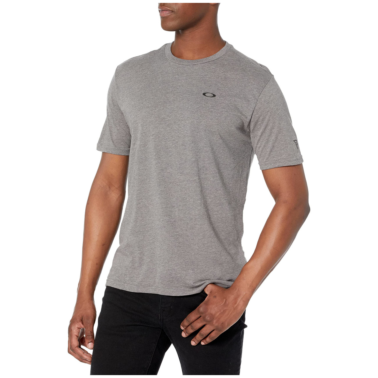Oakley SI Oakley Flag Athletic Heather Grey T-Shirt 458160-24G