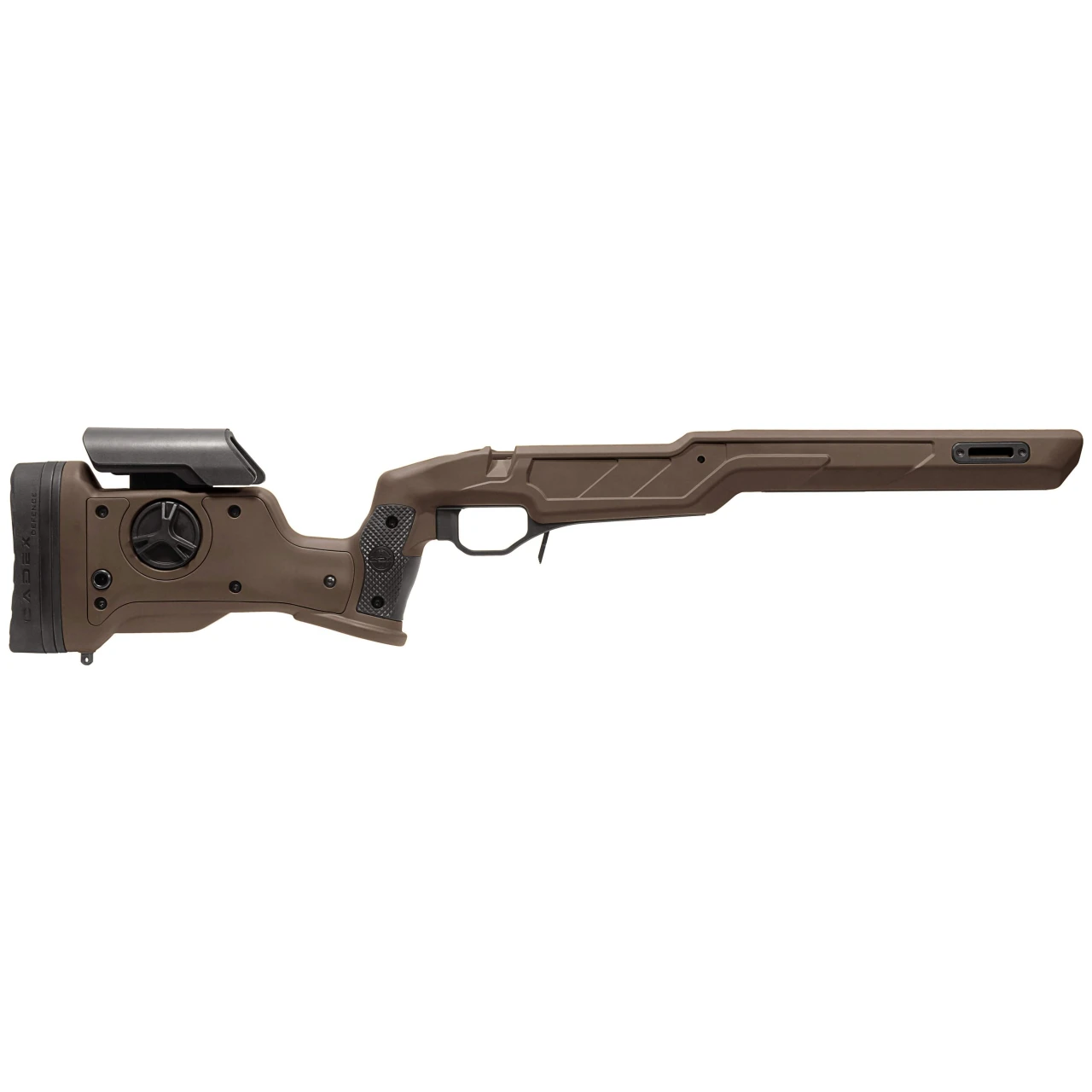 Cadex Defense Strike Nuke Evo for Tikka T3/T3X CTR SA RH Field Comp Skele Fixed for Tikka T3/T3X Tikka CTR Mag SSV Chassis STKNUK-CTR-RH-SA-INAA-SSV