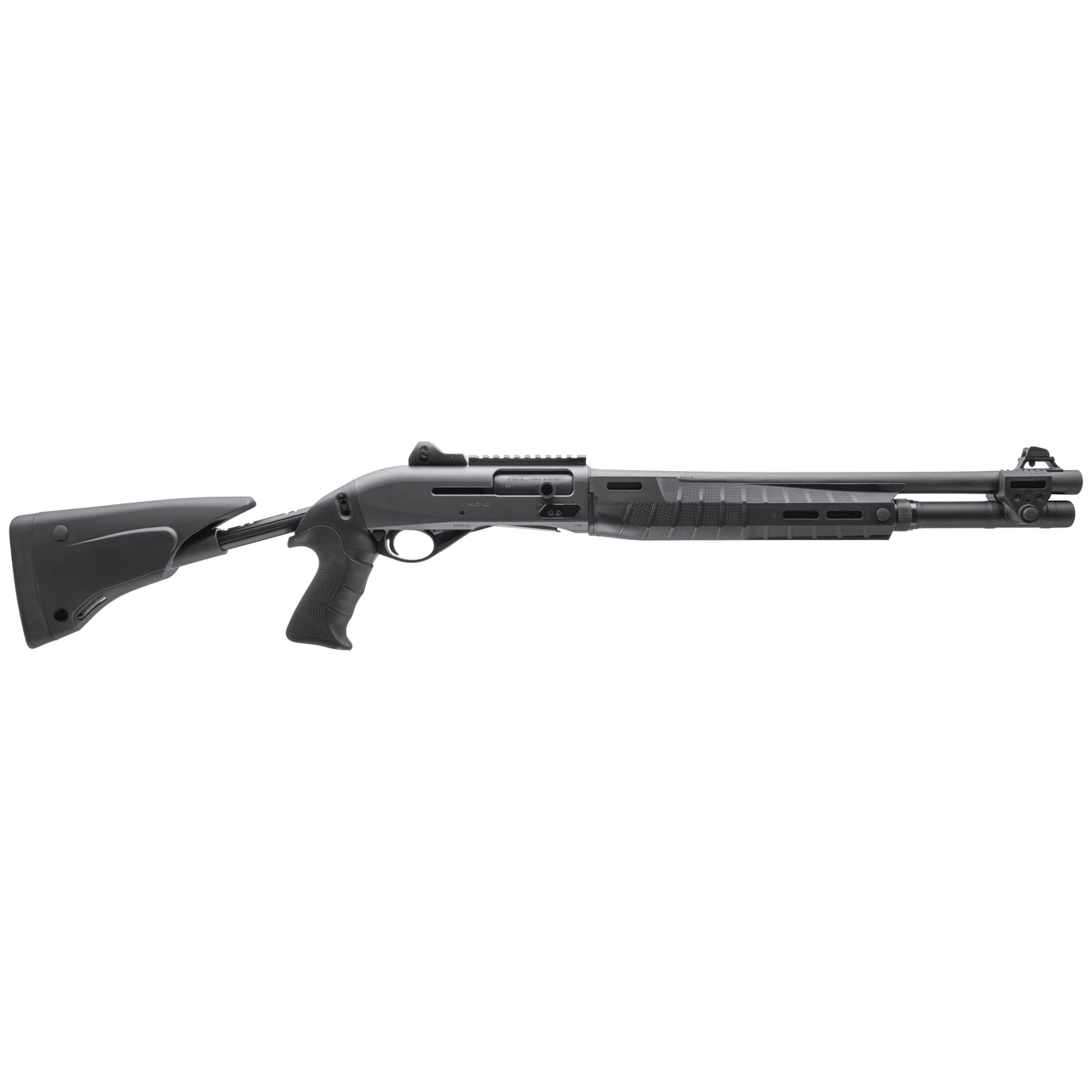 Benelli M2-G1 Tactical 922r 12ga 18.5" Bbl 7+1 Cap Ghost Ring Sights 5-Position Stock Pistol Grip Gray Shotgun 11612