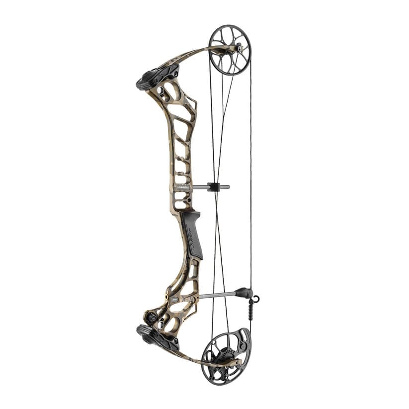Mission by Mathews Stryde 28 RH Standard Limbs Mossy Oak Bottomlands Compound Bow SJTRH