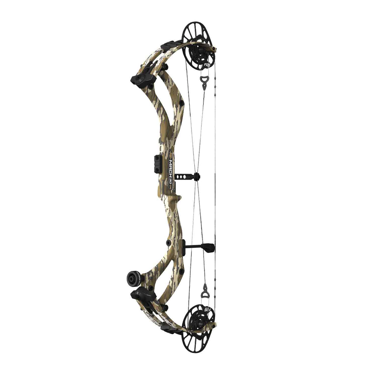 PSE Mach 30 Carbon FDS Cam RH MO Bottomlands 60-70lbs 2630FDSRMB2970