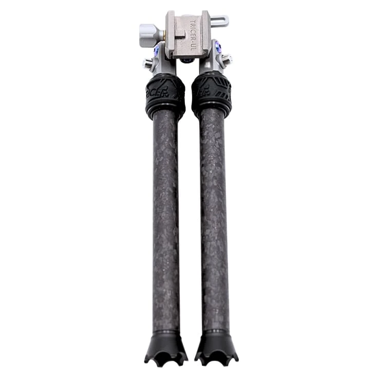 Tricer UL Titanium Head & Inverted Carbon Legs Pic Compatible Tilt Locking Lever Ultralight Hunting Bipod UL-BIP-3