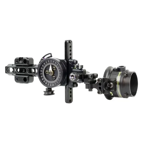 Spot Hogg Hogg Father Pro DT Double-Pin Left-Hand ROTI Bowsight w/ .010 Fiber Optic Pins HFPDT2LH10ROTI