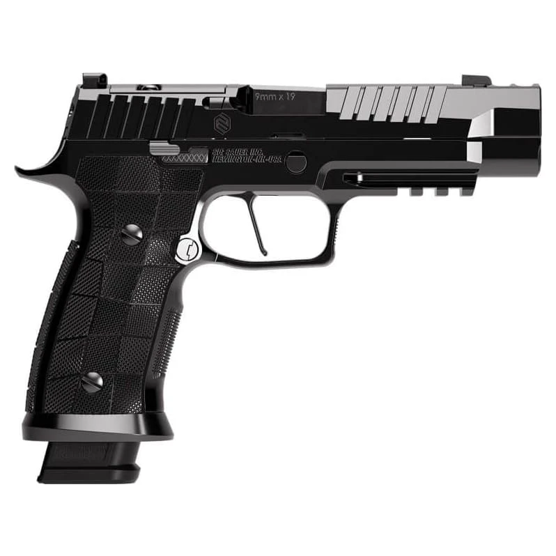 Sig Sauer P320 Reserve 9mm 3.9" Bbl Comp Striker X-Ray 3 SXG Optics Ready CW High Polish DLC Grip Pistol w/(3) 10rd Mags 320SXGF-9-CW-RES-10