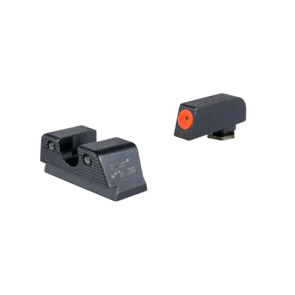 Trijicon HD Night Sight Set MOS w/ Green Tritium U- Notch Rear & Orange/Green Tritium Front, for Glock 42,43,43x,43X MOS, 48, 48 MOS GL143-C-601162