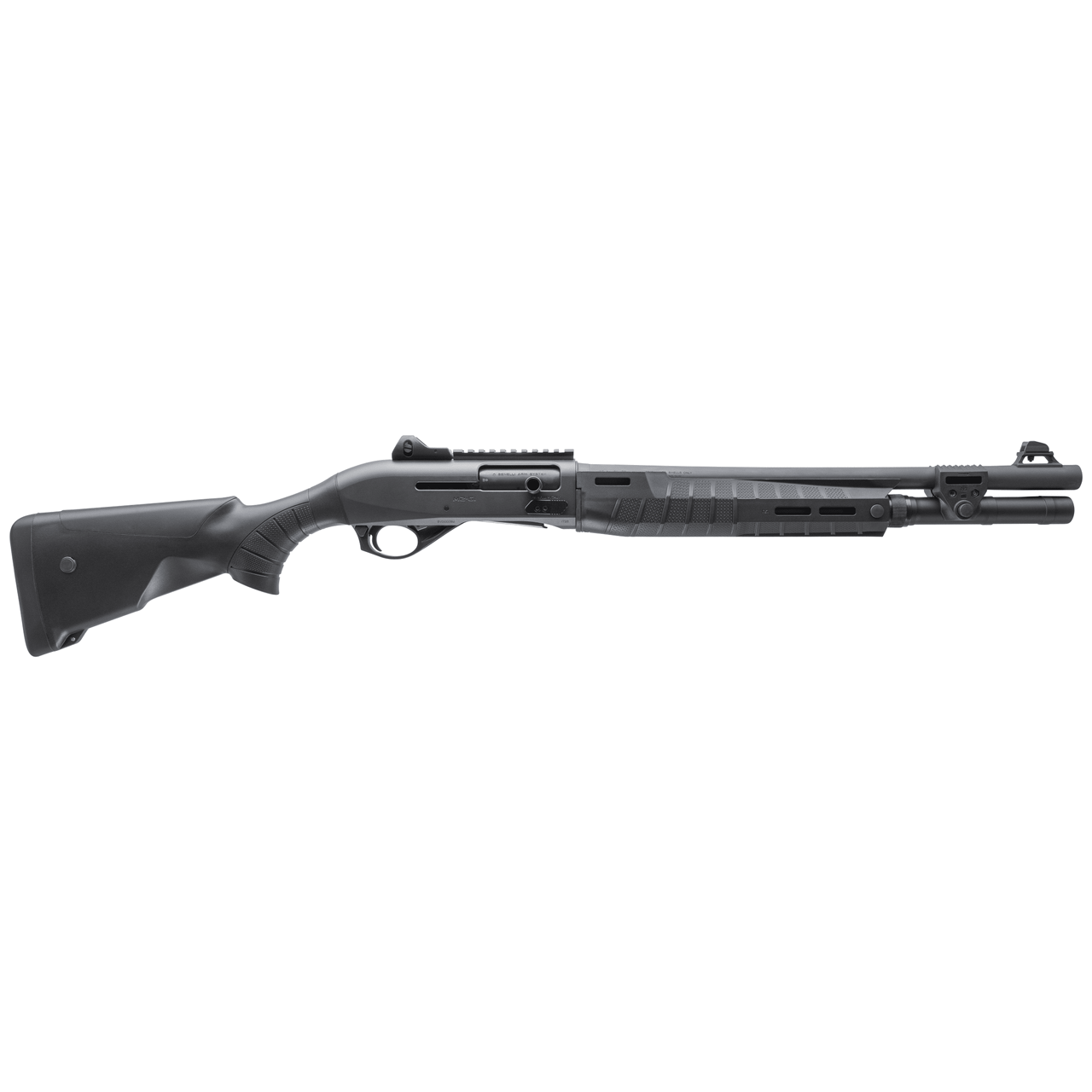 Benelli M2-G1 Tactical 922r 12ga 18.5" Bbl 7+1 Cap Ghost Ring Sights Standard Stock Gray Shotgun 11611