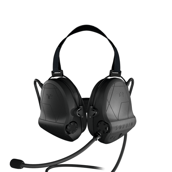 Sordin T2 CC Memory Foam Neckband Black Hearing Protector 304004-20P