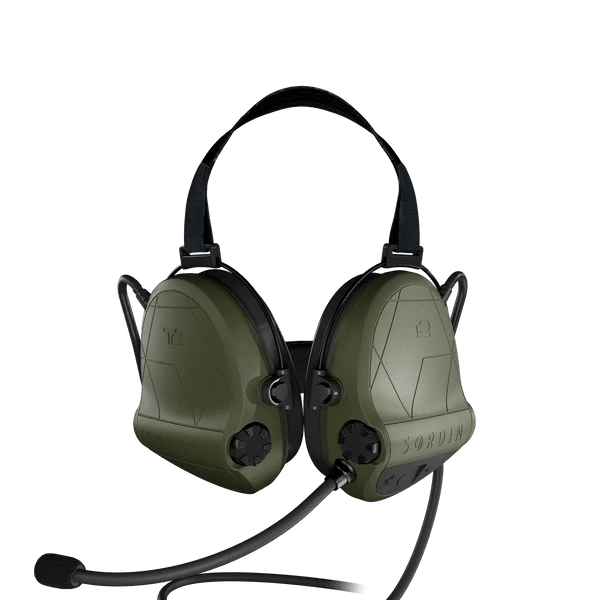 Sordin T2 CC Memory Foam Neckband Green Hearing Protector 304006-20P