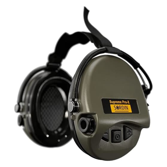 Sordin Supreme Pro-X GEL Neckband Camo Hearing Protector 76302-X-06-G-S