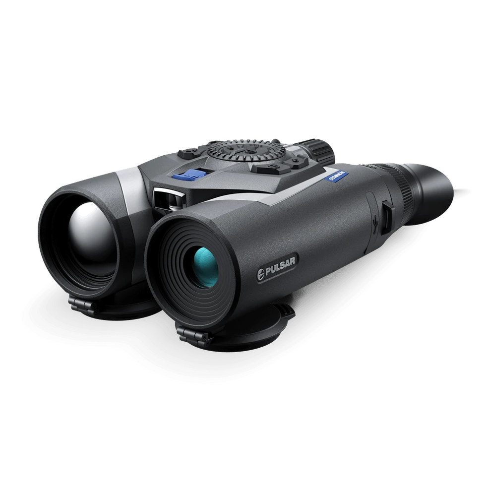 OPEN BOX DEMO Pulsar Symbion LRF DXT50 1280x1024 Thermal Resolution Multispectral Binoculars w/Built-In Laser Rangefinder PL77456 - Like New Condition USED10442