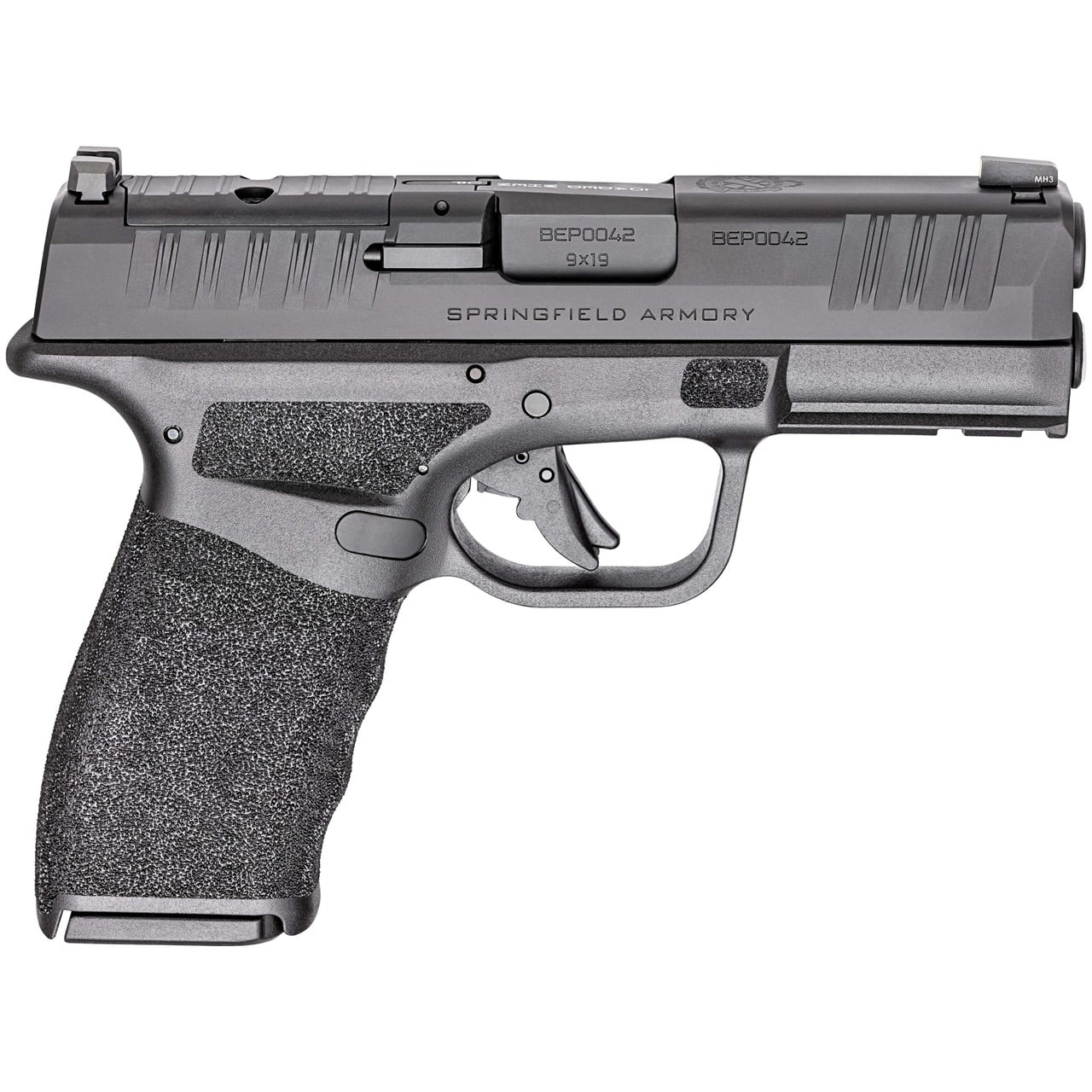 Springfield Armory Hellcat Pro 9mm 3.8" Bbl Black Optic Ready CA Compliant Handgun w/ U-Dot Tritium Sights, Accessory Rail, 2x10rd Mags HCP9379BOSPCA