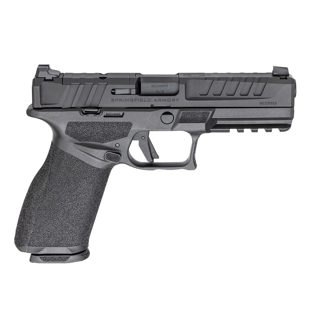 Springfield Armory Echelon 4.5F Full Size 9mm 4.5" Bbl Black CA Compliant Handgun w/ Viridian RFX11 Optic, Pistol Bag, 4x10rd Mags EC9459BCA-PAC