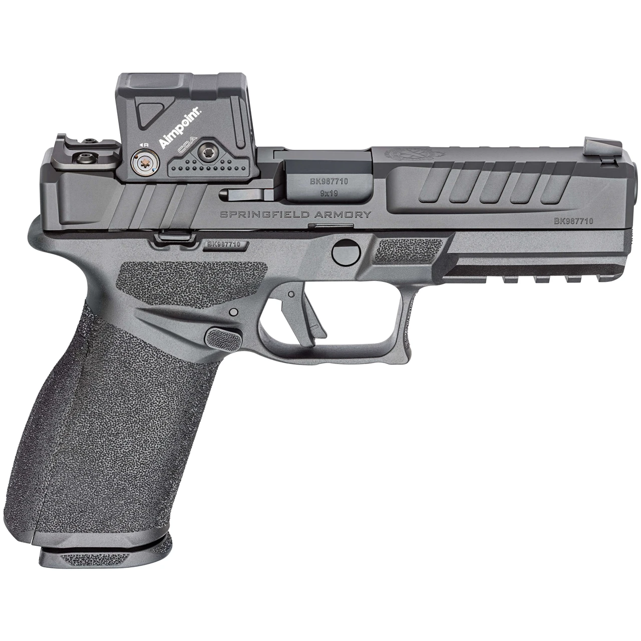 Springfield Armory Echelon COA 9mm 4.5" Bbl Black Handgun w/ Aimpoint COA Optic, 2x10rd Mags EC9459BLC-COA