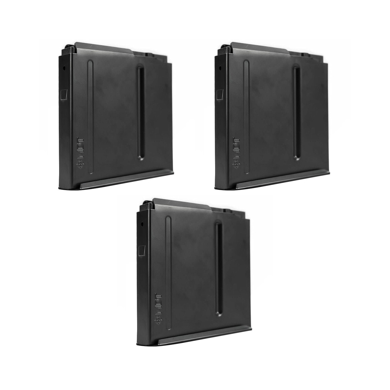 MDT 3-Pack LA 300 PRC 3.85 CIP 5rd Blk Metal Magazine Bundle 105123-BLK-MDT-KIT-3X