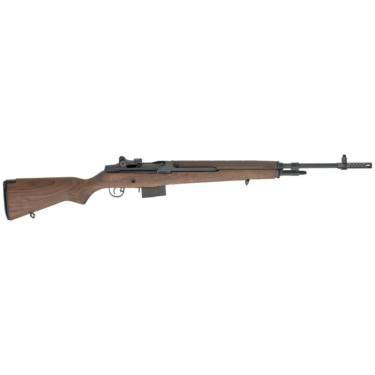 Springfield Armory M1A Standard .308 Win 22" Bbl Walnut CA Compliant Rifle w/ Match Blade Sights, 1x10rd Mags MA9102CA