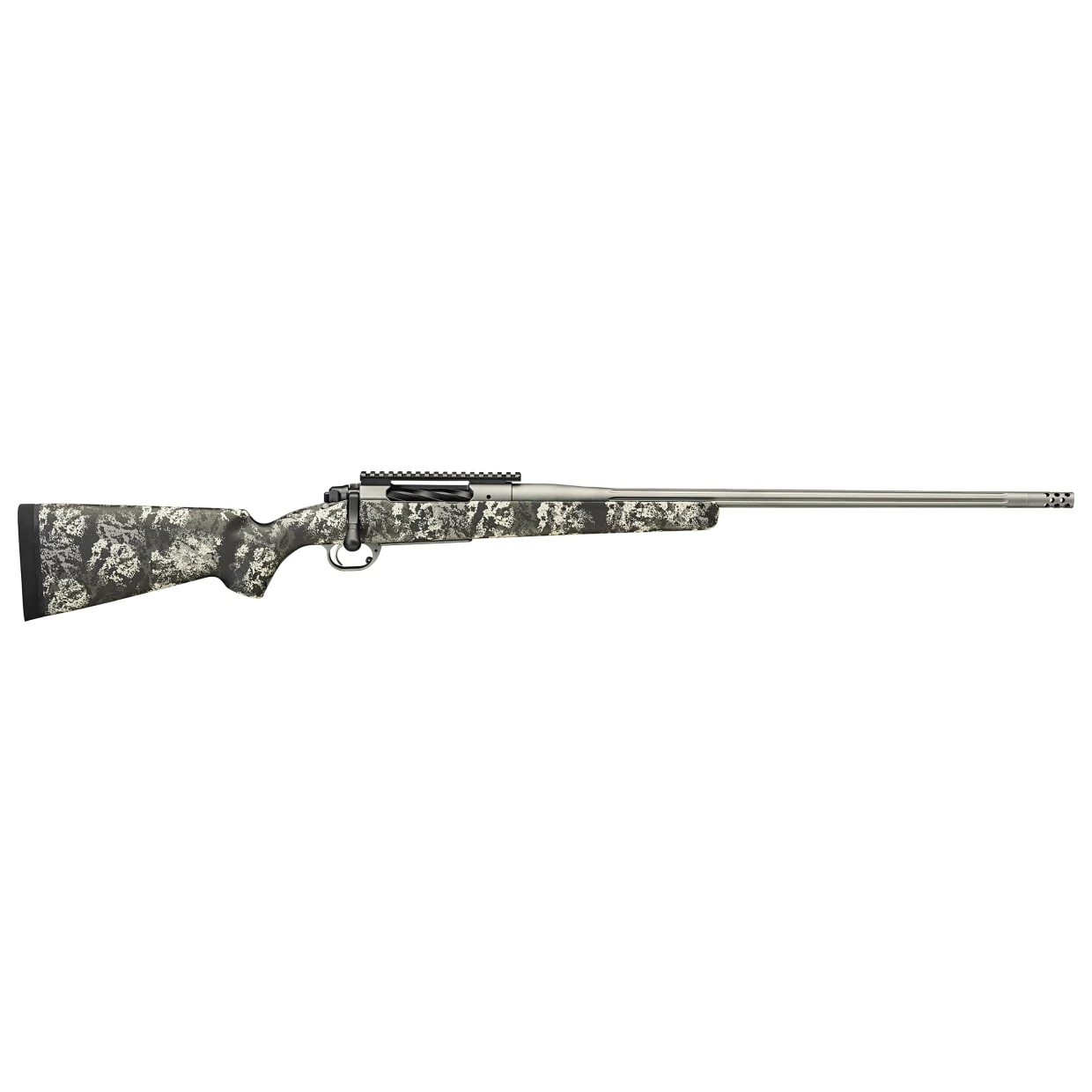 Springfield Armory Model 2020 Boundary 300 WinMag 24"Fluted Bbl Camo Rifle w/Carbon Fiber Stock, Pic Rail, Radial Brake,3rd Internal Mag BAB924300WMY