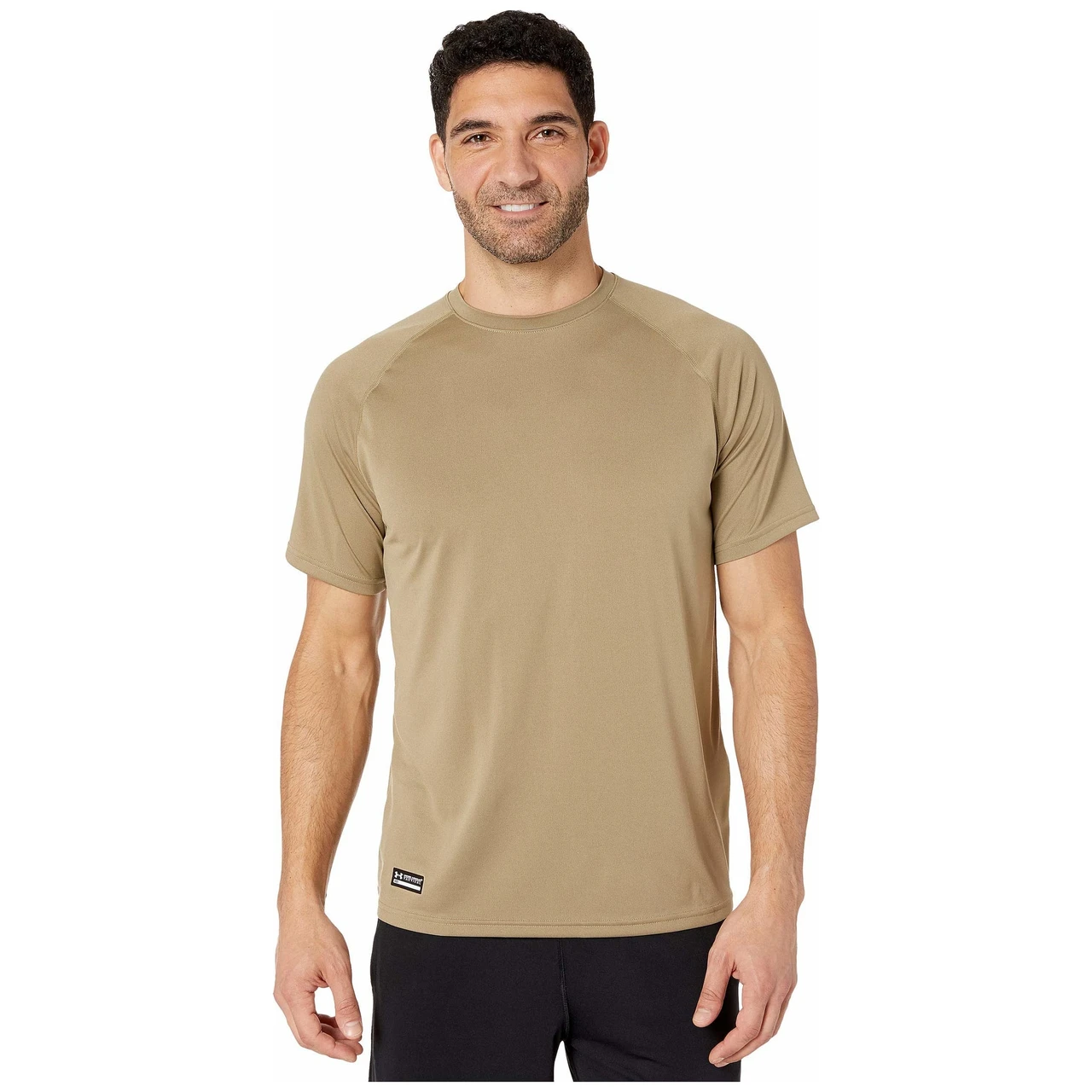 Under Armour Men's Tactical Tech Shortsleeve Federal Tan Shirt 1005684-49900
