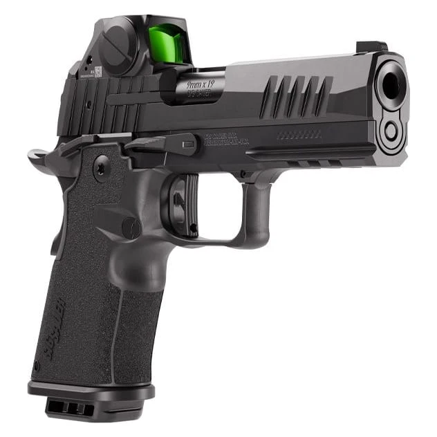 Sig Sauer P211 Carry 9mm 4.2" Bull Bbl Black Handgun w/ Romeo-X SIG LOC Optic, Ambi Controls, 1x17rd & 2x21rd Magazines 211CA-9-BXR3-RXSL