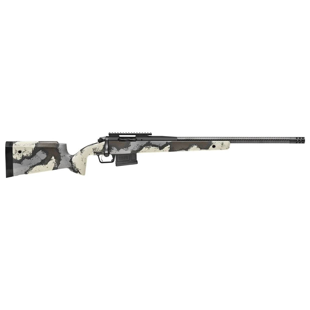 Springfield Armory Model 2020 Waypoint 6.5 Creedmoor 22" Carbon Fiber Bbl Ridgeline Rifle w/Carbon Fiber Stock, Pc Rail, 1x5rd AICS Mag BAW92265CMCFD