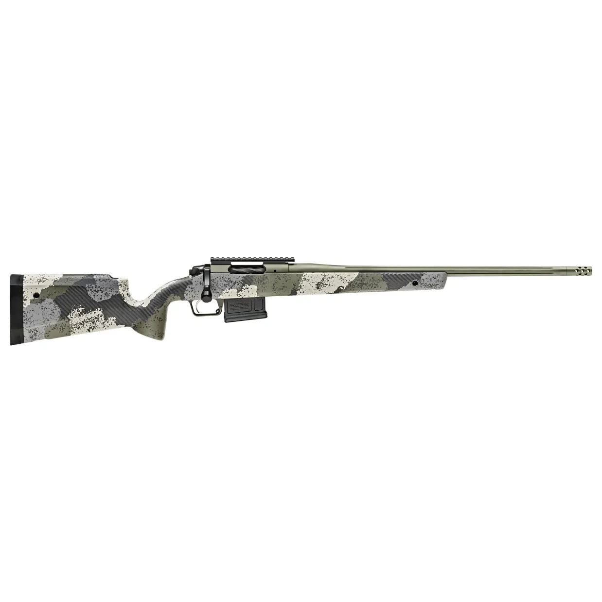Springfield Armory Model 2020 Waypoint 6.5 Creedmoor 22" Bbl Evergreen Rifle w/ Carbon Fiber Stock, Pc Rail, 1x5rd AICS Mag BAW92265CMG