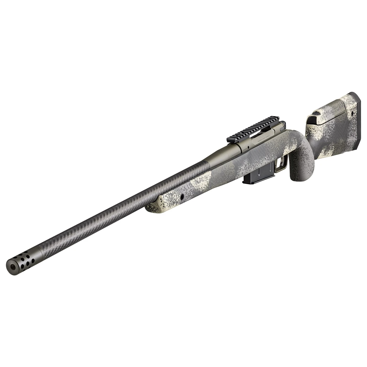 Springfield Armory Model 2020 Waypoint .300 PRC 24"Carbon Fiber Bbl Evergreen Rifle w/Adj Carbon Fiber Stock, Pc Rail,1x3rd AICS Mag BAW924300PRCCFGA