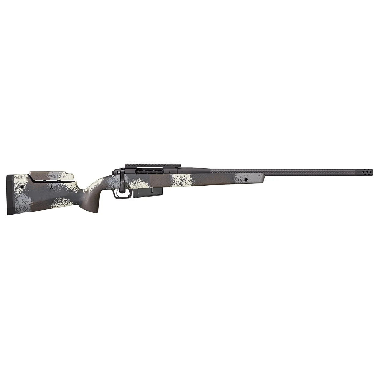 Springfield Armory Model 2020 Waypoint 7mm PRC 24" Carbon Fiber Bbl Ridgeline Rifle w/ Adj Carbon Fiber Stock, Pc Rail, 1x3rd AICS Mag BAW9247PRCCFDA