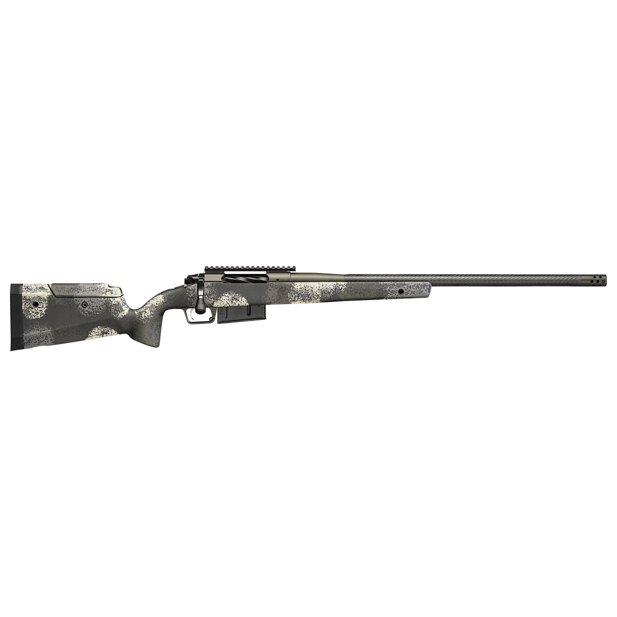 Springfield Armory Model 2020 Waypoint 7mm PRC 24" Carbon Fiber Bbl Evergreen Rifle w/ Adj Carbon Fiber Stock, Pc Rail, 1x3rd AICS Mag BAW9247PRCCFGA