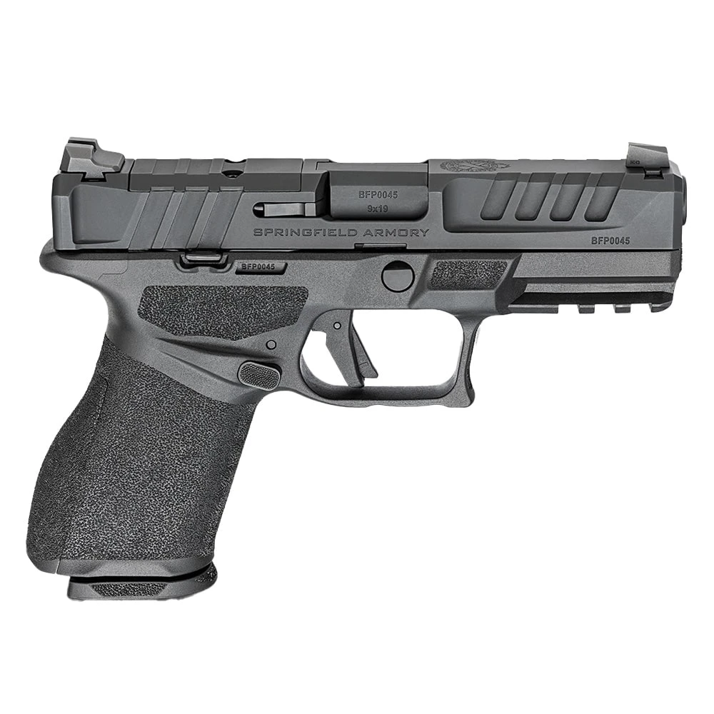 Springfield Armory Echelon 4.0C Compact 9mm 4" Bbl Black Handgun w/ U- Dot Tritium Sights, 2x10rd Mags EC9409BLC-U