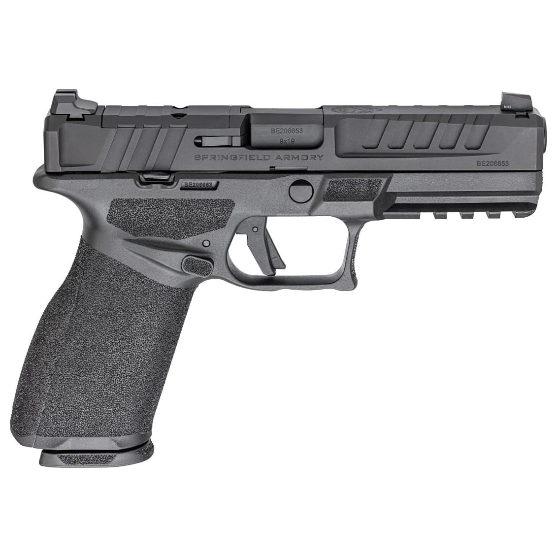 Springfield Armory Echelon 4.5F Full Size 9mm 4.5" Bbl Black Handgun w/ U- Dot Tritium Sights, 2x15rd Mags EC9459B-U-15