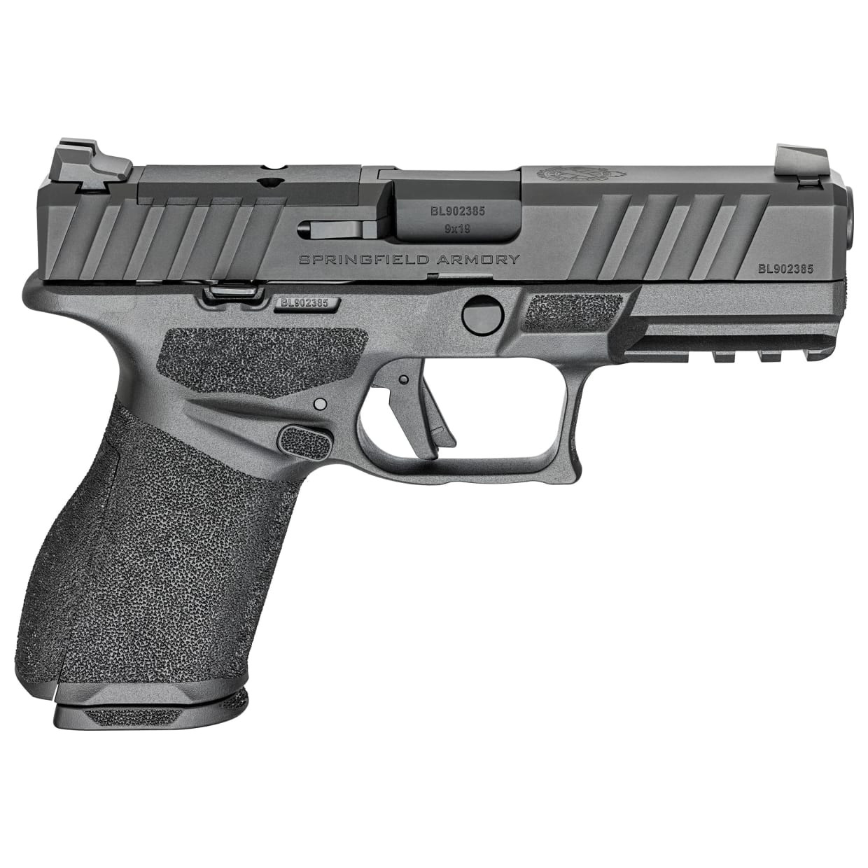 Springfield Armory Echelon 4.0C Alpha 9mm 4" Bbl Black Compact Handgun w/ U-Dot Sights, 1x10rd Mags ECA9409BLC