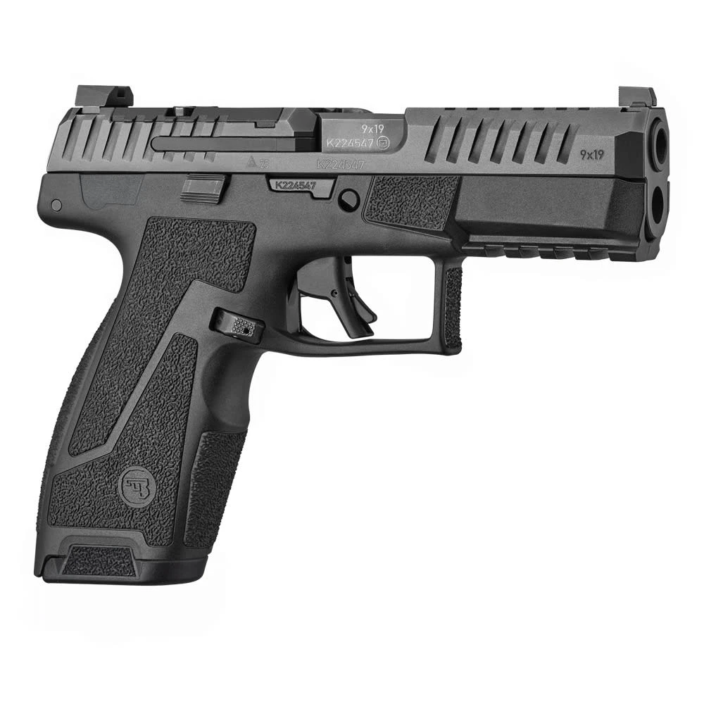 CZ Duty 4.0C 9mm 4" Bbl OR H3 Night Sights Ambi Slide Stop/Mag Catch Poly Frame & Grip Black Pistol w/(2) 10rd Mags 05098
