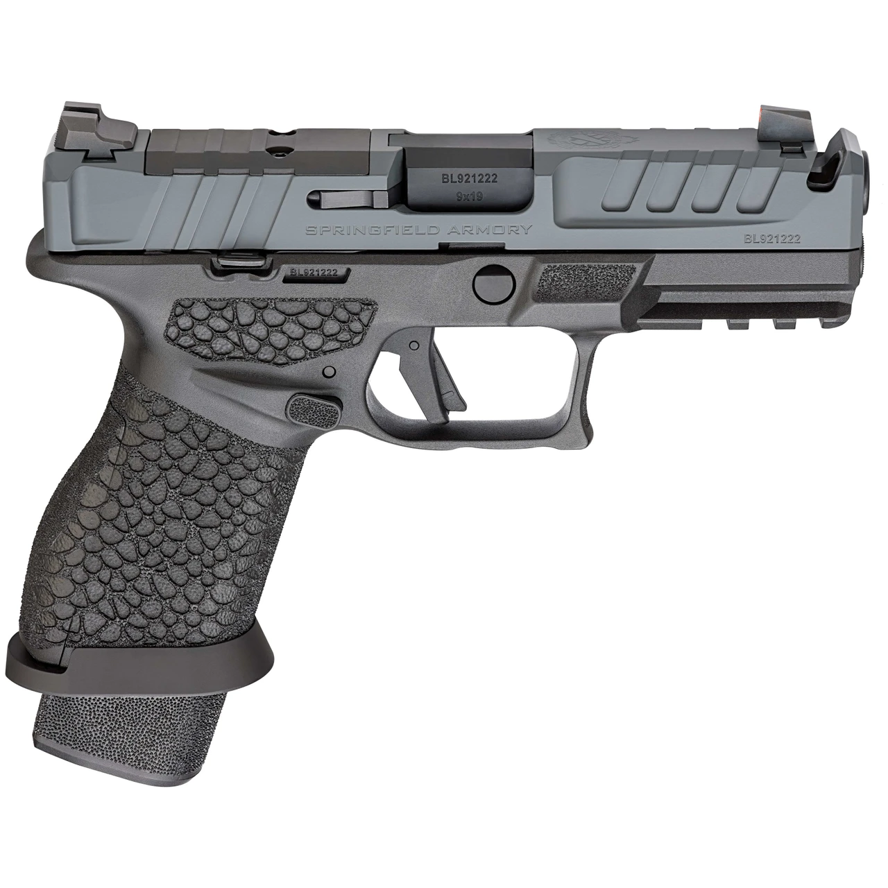 Springfield Armory Echelon Pro 4.0C Compact 9mm 4" Bbl Tritium Front Sight U-Dot Rear Sight Black/Grey Pistol w/(3) 18rd Mags ECP9409BY-COMP