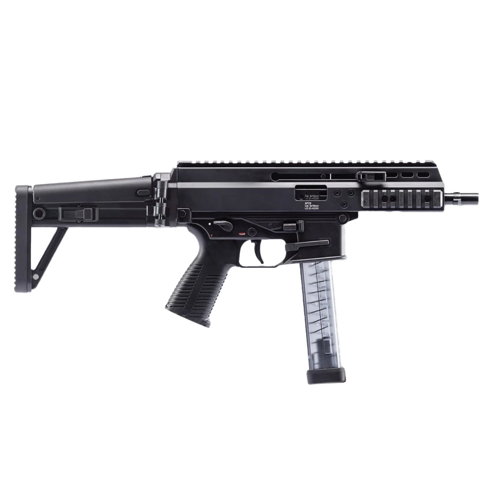 B&T APC9 FRT 9x19mm 1:10 6.8" Bbl 3-Lug Muzzle Rare Breed Forced Reset Trigger B&T Lower Receiver SBR (NFA) w/(1) 30rd Mag BT-36039-SBR-MBT-FRT