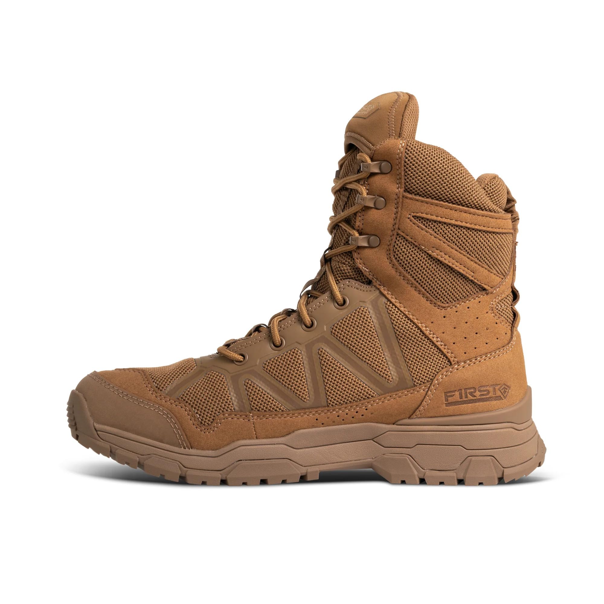 First Tactical Men's 7" Operator Boots Coyote Size 165010-060, 6 - First Tactical