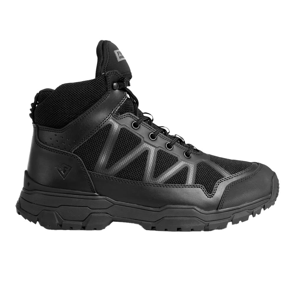 First Tactical Men's 5" Operator Mid Boots Black 165061-019, 12W - First Tactical