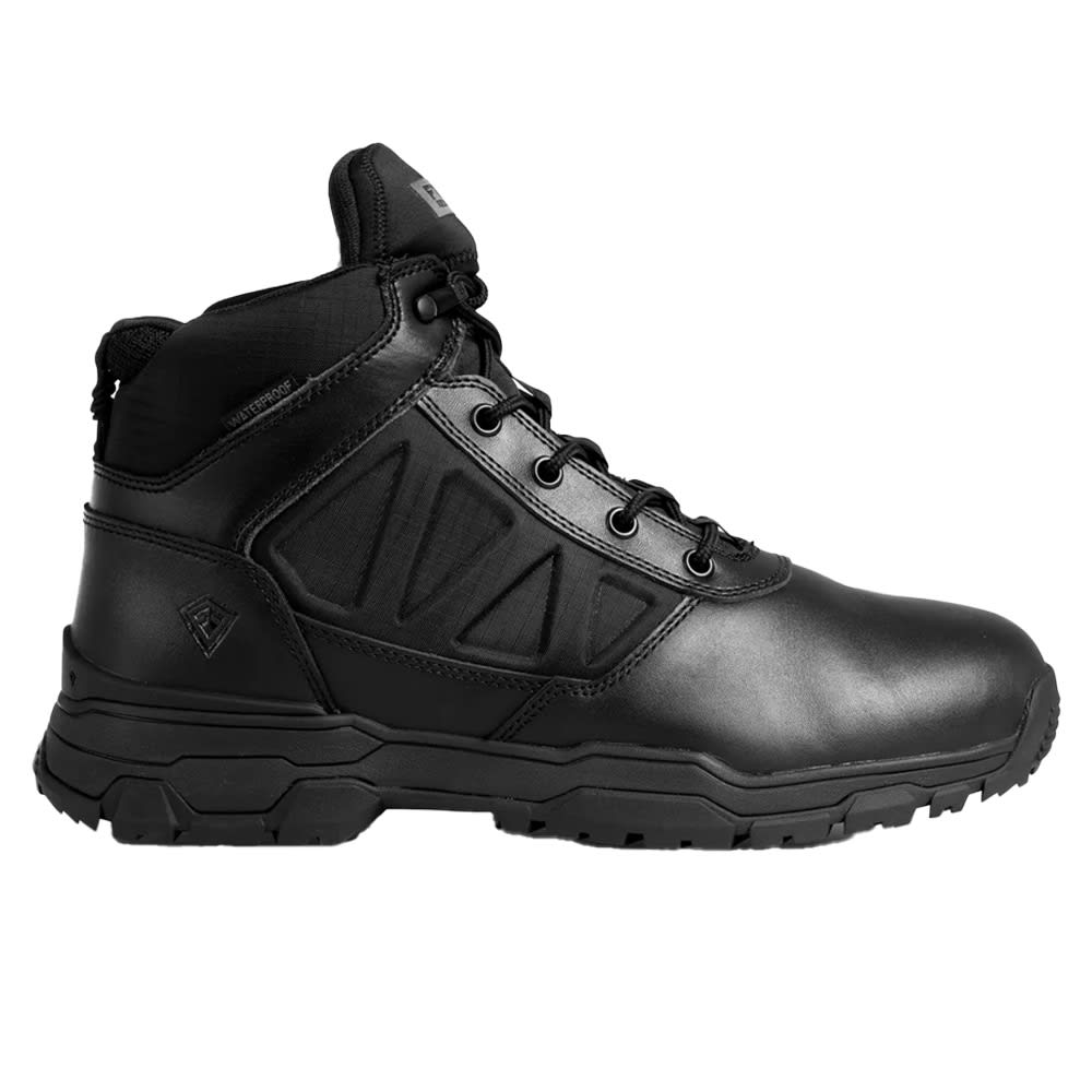 First Tactical Men's 5" Urban Operator H2O Waterproof Mid Boots Black 165063-019, 9.5W - First Tactical