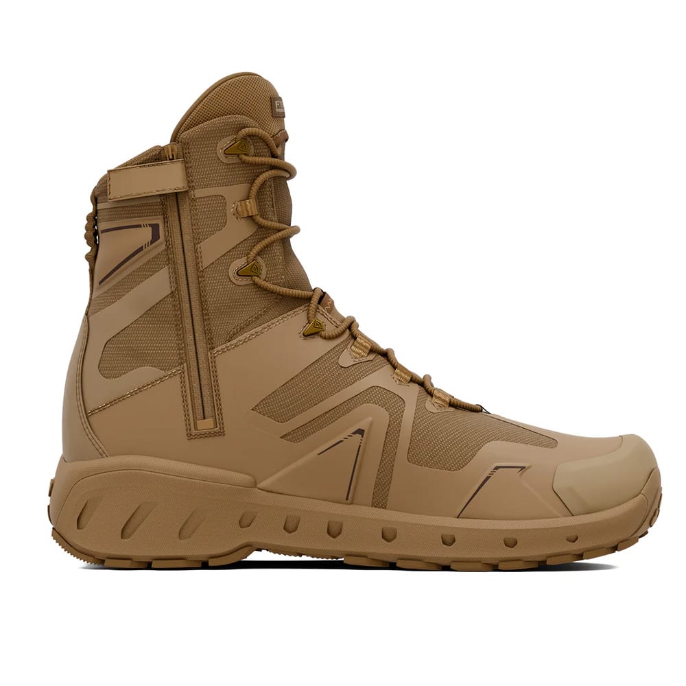 First Tactical Men's AERO-TAC 8" Side-Zip Boots Coyote 165925-060, 15 - First Tactical
