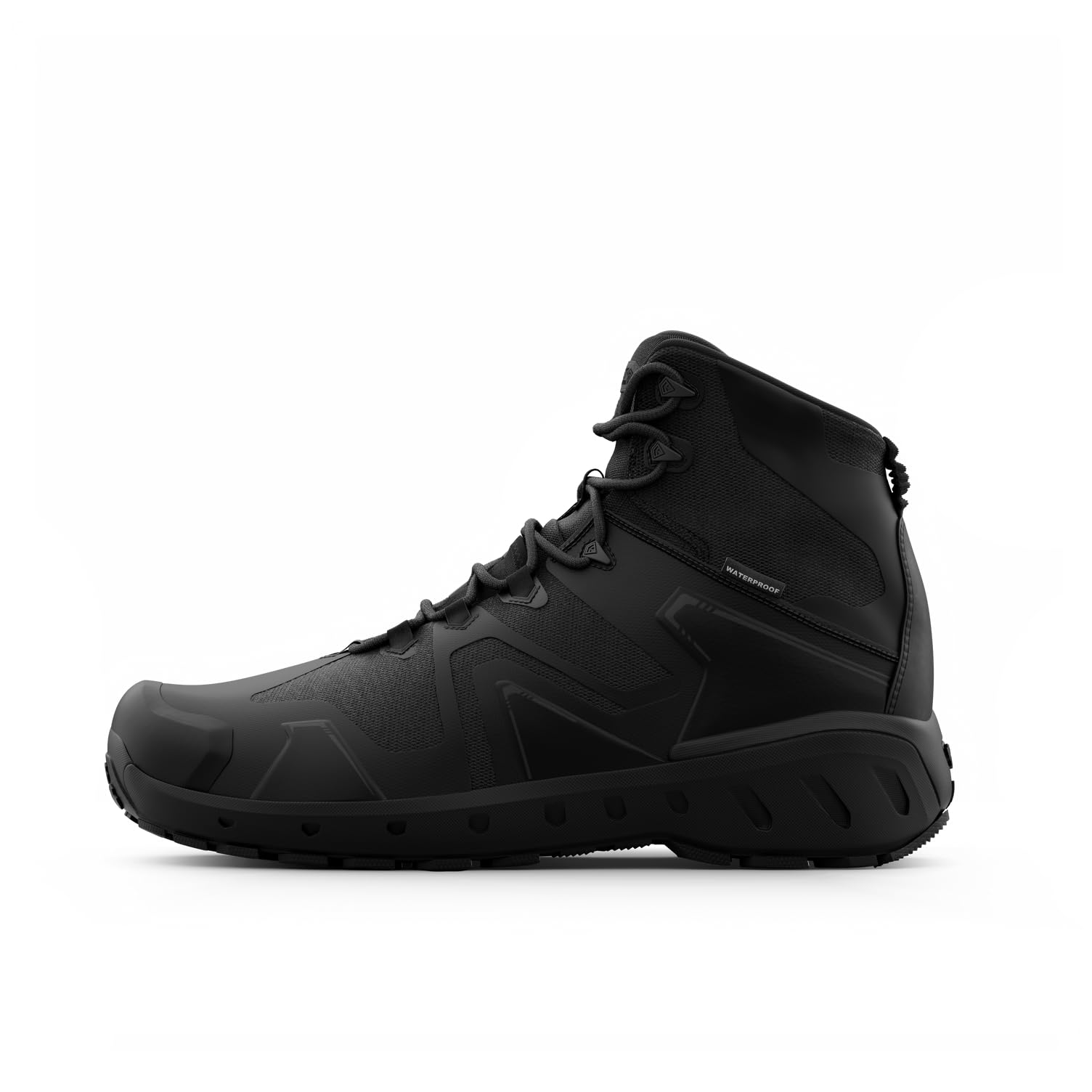 First Tactical Men's AERO-TAC Mid Side-Zip H2O Waterproof Boots Black 165929-019, 15 - First Tactical