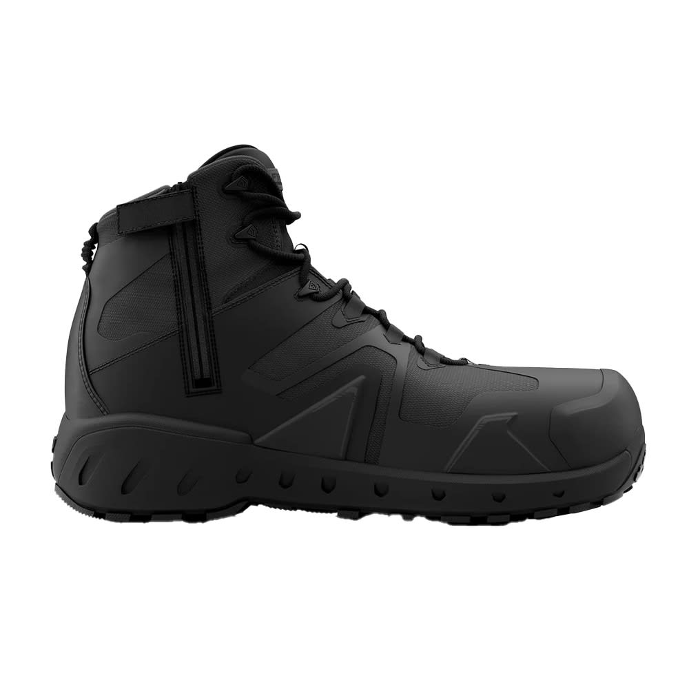 First Tactical Men's AERO-TAC Mid Side-Zip Composite Safety Toe Boots Black 165931-019, 15 - First Tactical