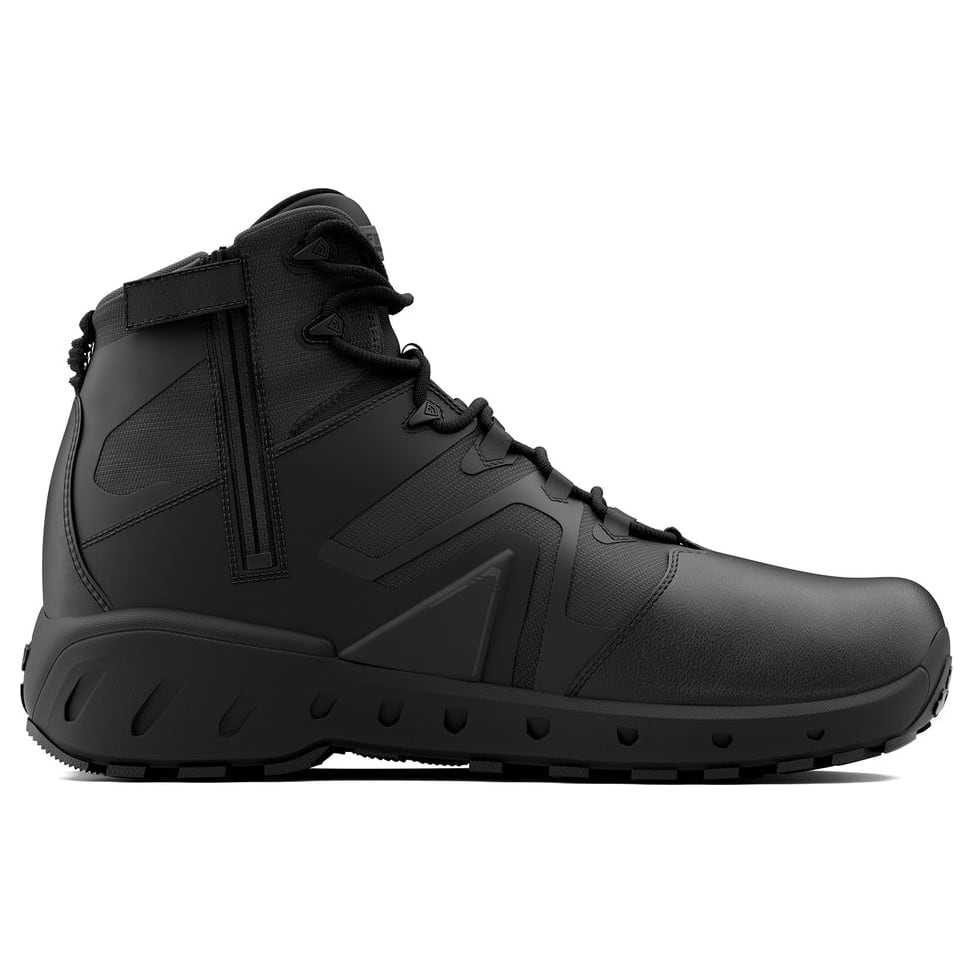 First Tactical Men's AERO-TAC Mid Side-Zip Polishable Boots Black 165933-019, 15 - First Tactical