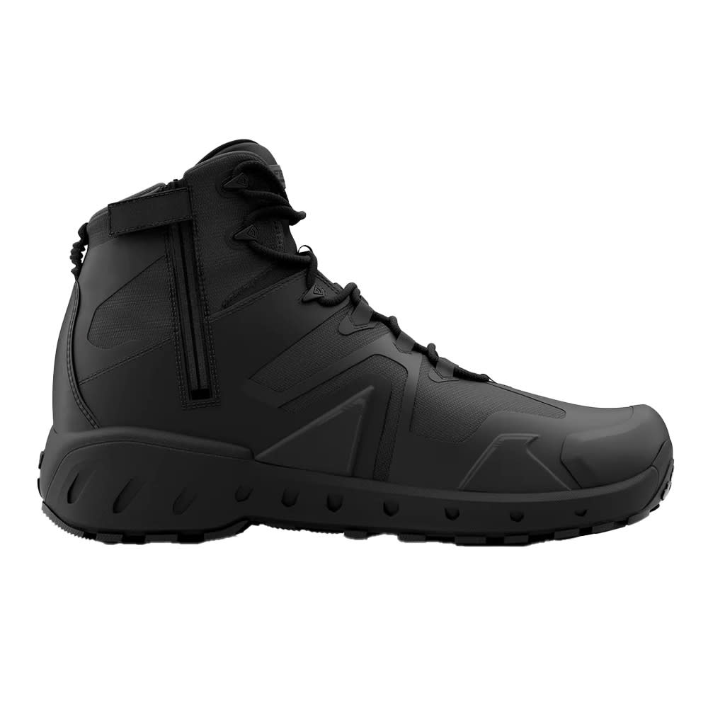 First Tactical Men's AERO-TAC Mid Side-Zip Polishable H2O Waterproof Black 165936-019, 8W - First Tactical