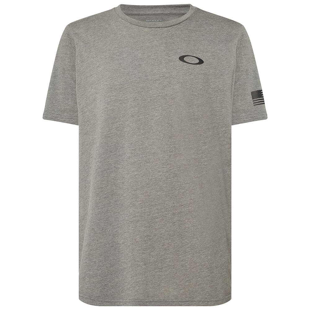 Oakley SI Strong Athletic Heather Grey T-Shirt FOA404139-24G PARENT Top in Gray, Medium - Oakley