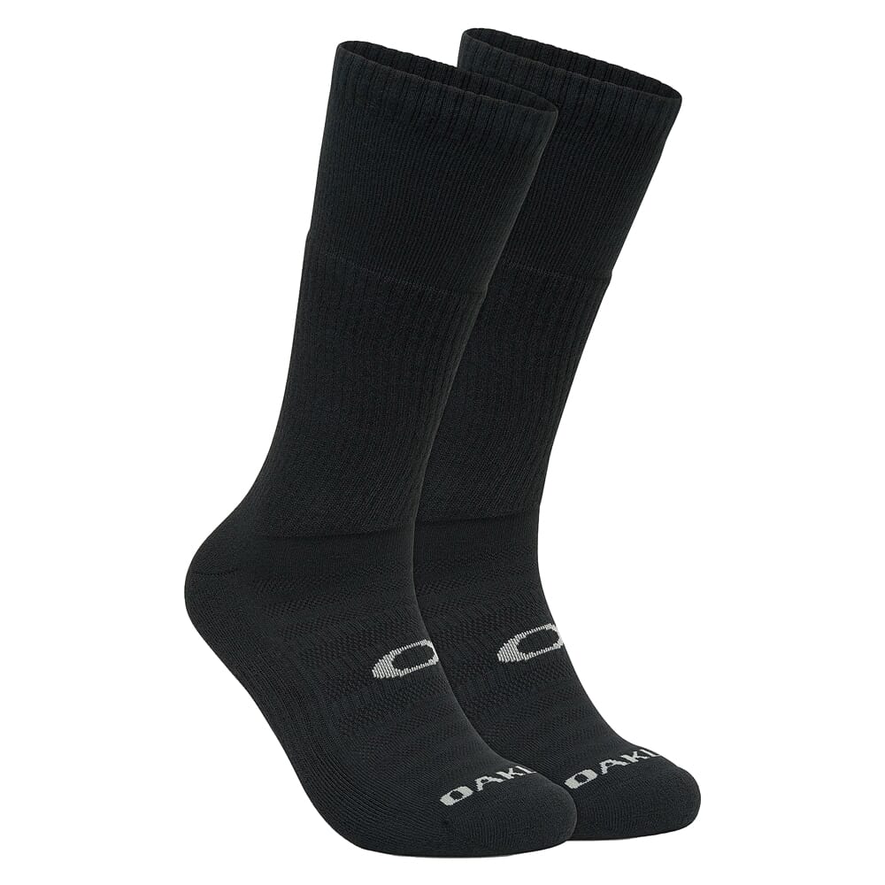Oakley SI Black Boot Sock FOS901601-001, Large - Oakley
