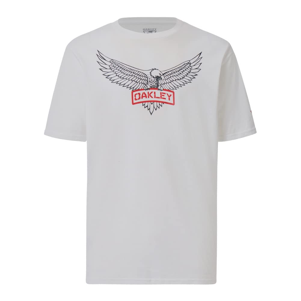 Oakley SI Oakley Eagle Tab White T-shirt FOA402827-100, Medium - Oakley