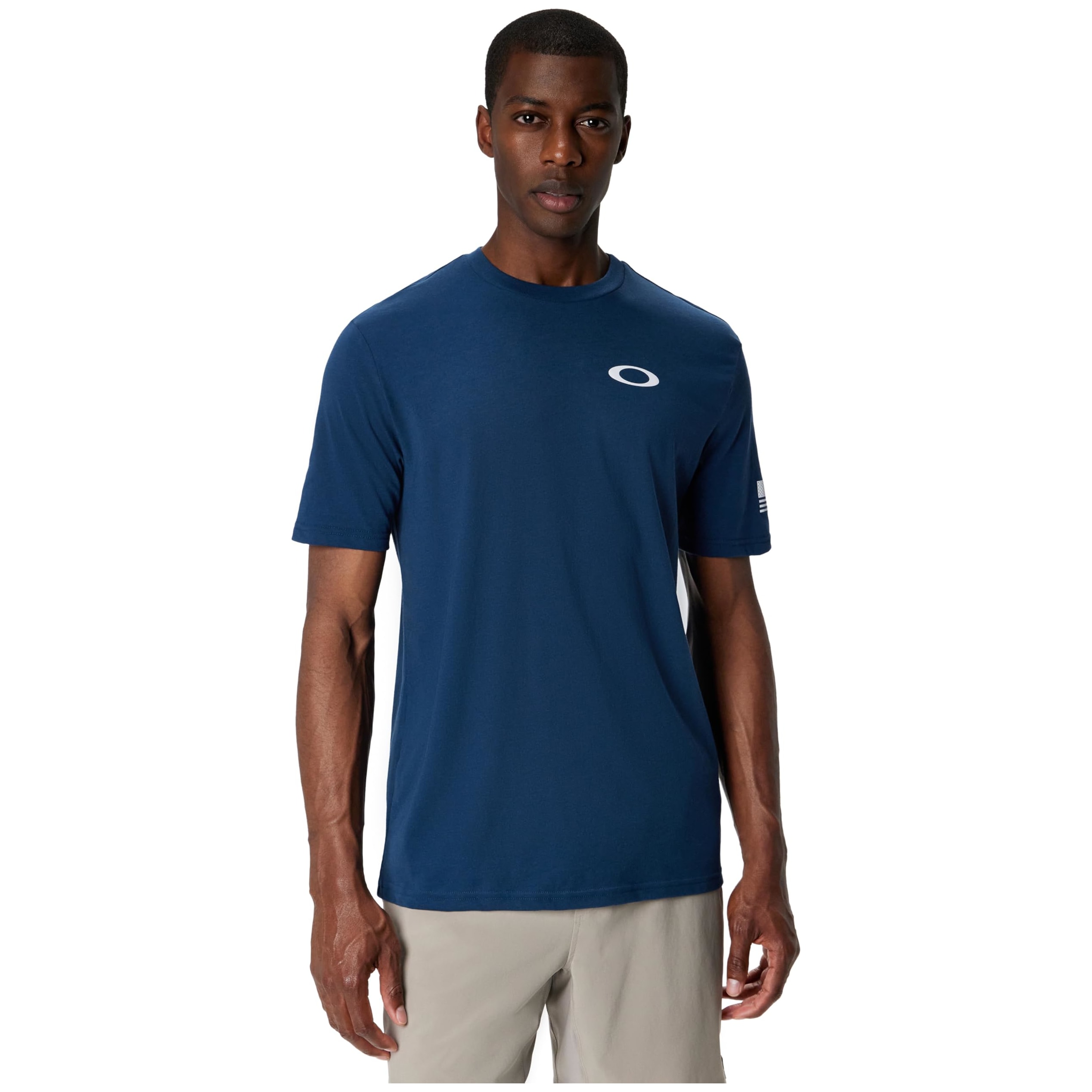 Oakley SI Strong Universal Blue/American T-Shirt FOA404139-6UA, Medium - Oakley
