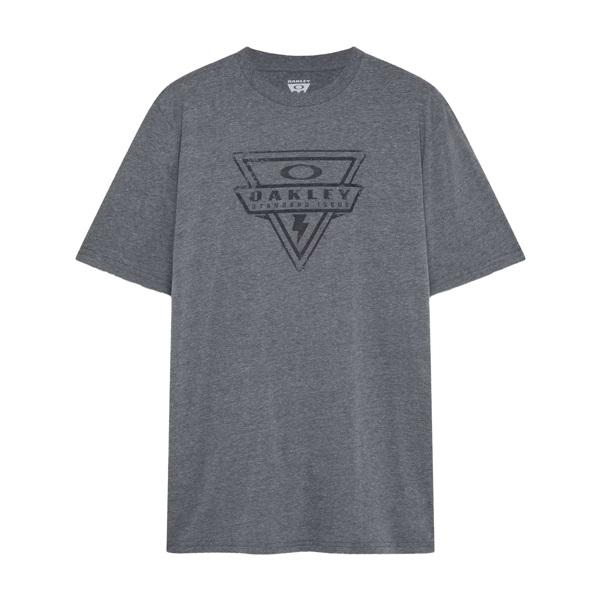 Oakley SI Aeon Athletic Heather Grey T-Shirt FOA409348-24G in Heather Gray, XL - Oakley